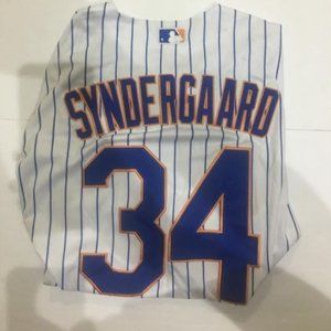 NY Mets Noah Syndergaard Jersey Size 40 Large